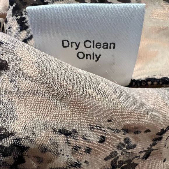 Parker Leopard Print Silk blend Dolman Sleeve Blouse Top XS - Picture 7 of 7